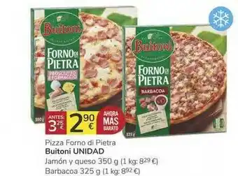 Consum Pizza Forno Di Pietra Buitoni 350g oferta