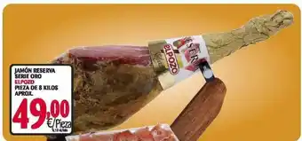 Alimerka Jamón Reserva Serie Oro Elpozo oferta