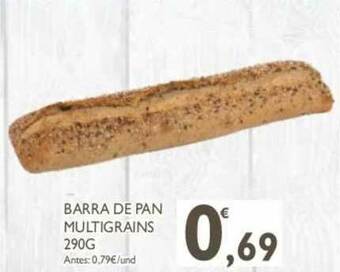 Supermercados La Despensa Barra De Pan Multigrains 290g oferta