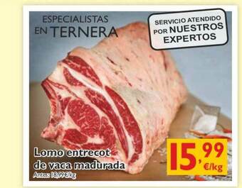 Supermercados La Despensa Lomo Entrecot De Vaca Madurada oferta