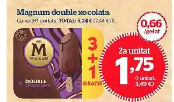 La Sirena Magnum Double Xocolata oferta