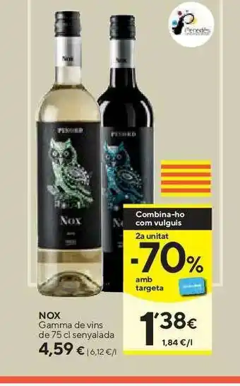 Caprabo Nox Gamma De Vins 2a Unitat -70% oferta