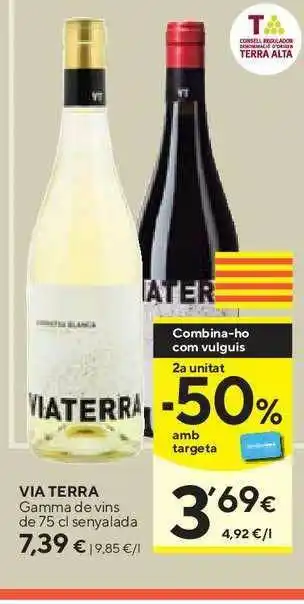 Caprabo Via Terra Gamma De Vins 2a Unitat -50% oferta