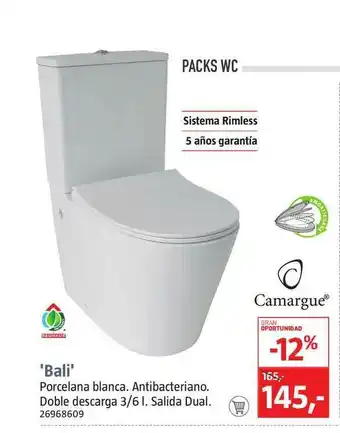 Bauhaus 'bali' Camargue oferta