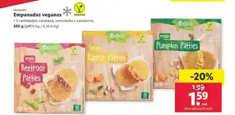 Lidl Vemondo empanadas veganas oferta