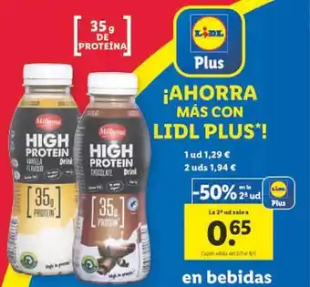 Lidl Mibona high protein oferta