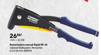 Cadena88 Remachadora manual rapid rp-40 oferta