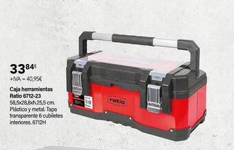 Cadena88 Caja herramientas ratio 6712-23 oferta