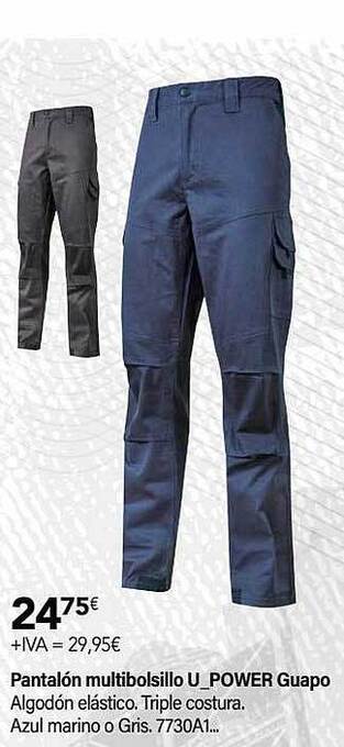 Cadena88 Pantalón multibolsillo u_power guapo oferta