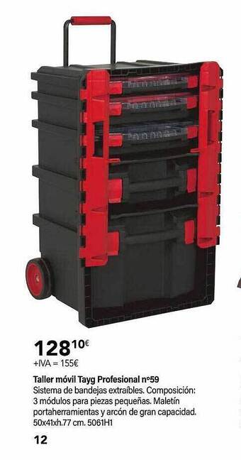Cadena88 Taller móvil tayg profesional n°59 oferta