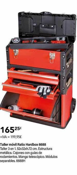 Cadena88 Taller móvil ratio hardbox 6688 oferta