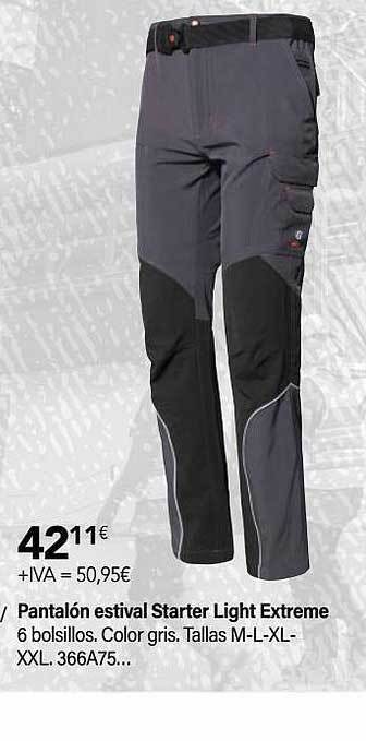 Cadena88 Pantalón estival starter light extreme oferta