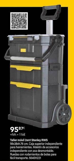 Cadena88 Taller móvil 2en1 stanley rws oferta