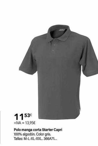 Cadena88 Polo manga corta starter capri oferta