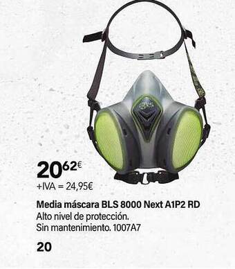 Cadena88 Media máscara bls 8000 next a1p2 rd oferta