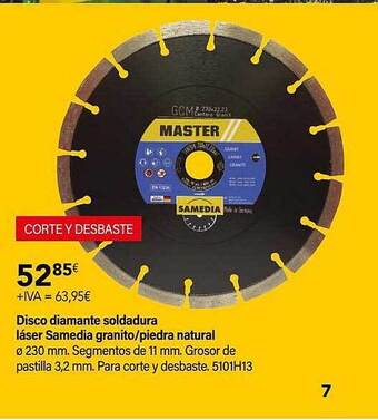 Cadena88 Disco diamante soldadura láser samedia granito-piedra natural oferta