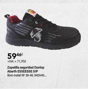 Cadena88 Zapatilla seguridad dunlop abarth esseesse s1p oferta
