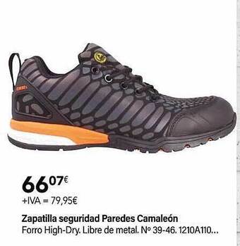 Cadena88 Zapatilla seguridad paredes camaleón oferta
