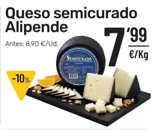 AhorraMas Queso Semicurado Alipende oferta