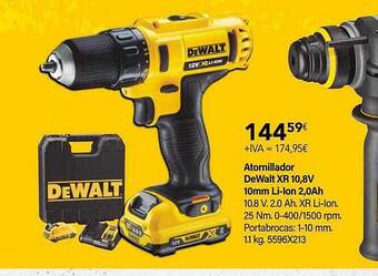 Cadena88 Atornillador dewalt xr 10,8v 10mm li-ion 2,0ah oferta