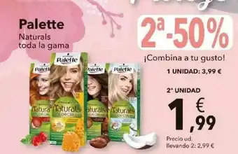 Clarel Palette Naturals oferta
