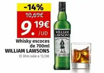 Maskom Supermercados Whisky escoces de 700ml william lawsons oferta