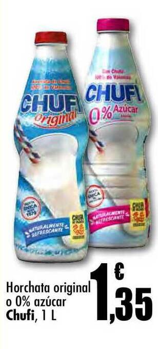 Unide Supermercados Horchata Original O 0% Azúcar Chufi oferta