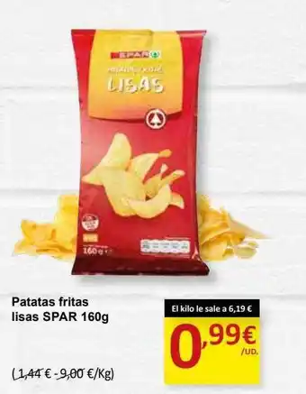 SPAR Patatas fritas lisas spar oferta