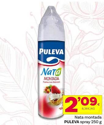 Supermercados Dani Nata montada puleva spray oferta