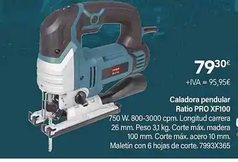 Cadena88 Caladora pendular ratio pro xf100 oferta