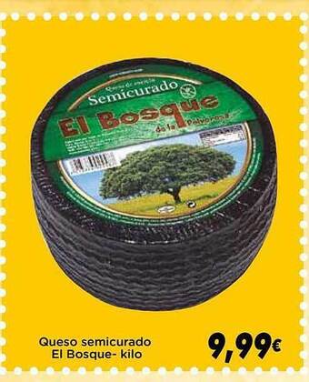 Supermercados Piedra Queso semicurado el bosque-kilo oferta