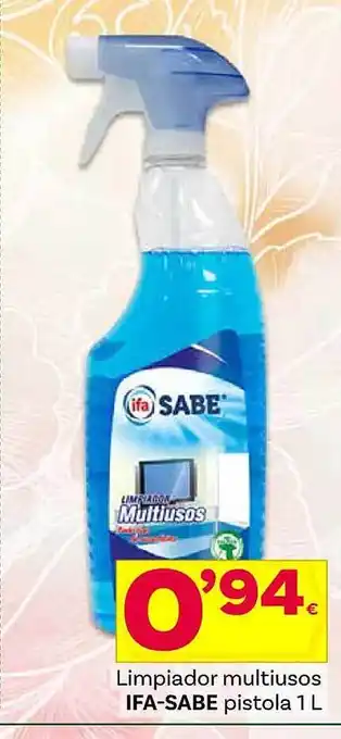 Supermercados Dani Limpiador multiusos ifa-sabe pistola oferta