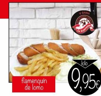 Supermercados Piedra Flamenquín de Lomo oferta