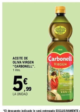 E.Leclerc Aceite de Oliva Virgen Carbonell oferta