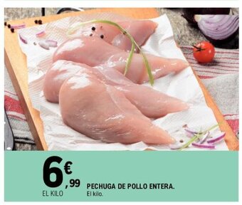 E.Leclerc Pechuga de Pollo Entera oferta
