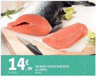E.Leclerc Salmón Fresco Noruego Al Corte oferta