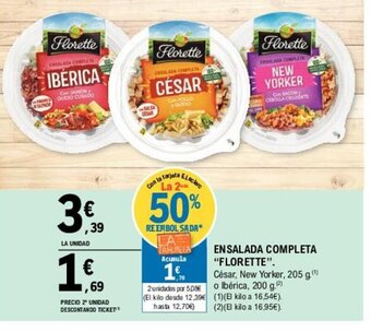 E.Leclerc Ensalada Completa "Florette" oferta