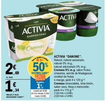 E.Leclerc Activia "Danone" oferta