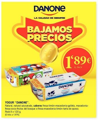 E.Leclerc Yogur "Danone" oferta