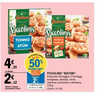 E.Leclerc Piccolinis "Buitoni" oferta