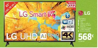 E.Leclerc TV 65UQ75006LF oferta