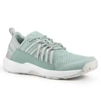 Decathlon Zapatillas de montaña y trekking ventiladas mujer quechua nh500 fresh verde oferta