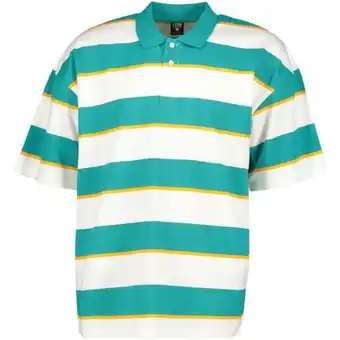 Polo shirt with stand-up collar