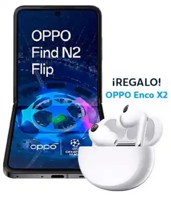 Movistar Oppo find n2 flip negro 256 gb oferta