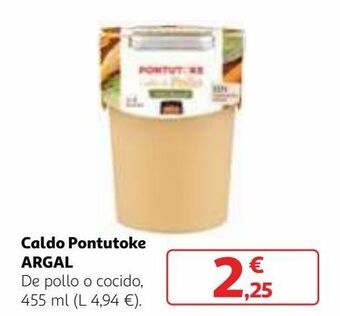Alcampo Caldo argal oferta