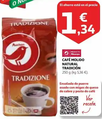 Alcampo Café molido natural alcampo oferta