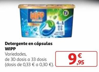 Alcampo Detergente en cápsulas wipp oferta