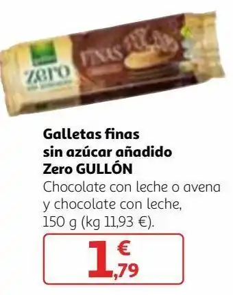 Alcampo Galletas sin azúcar gullón oferta