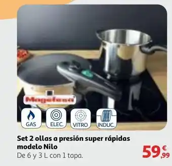 Alcampo Olla a presión magefesa oferta