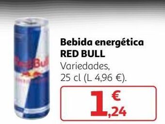 Alcampo Bebida energética red bull oferta